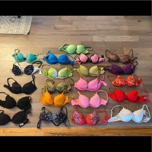 Victoria Secret bras size 34D. Some not worn